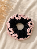 Midnight Bloom Scrunchie