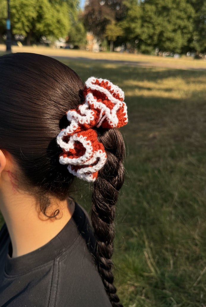 Maple & Cream scrunchie